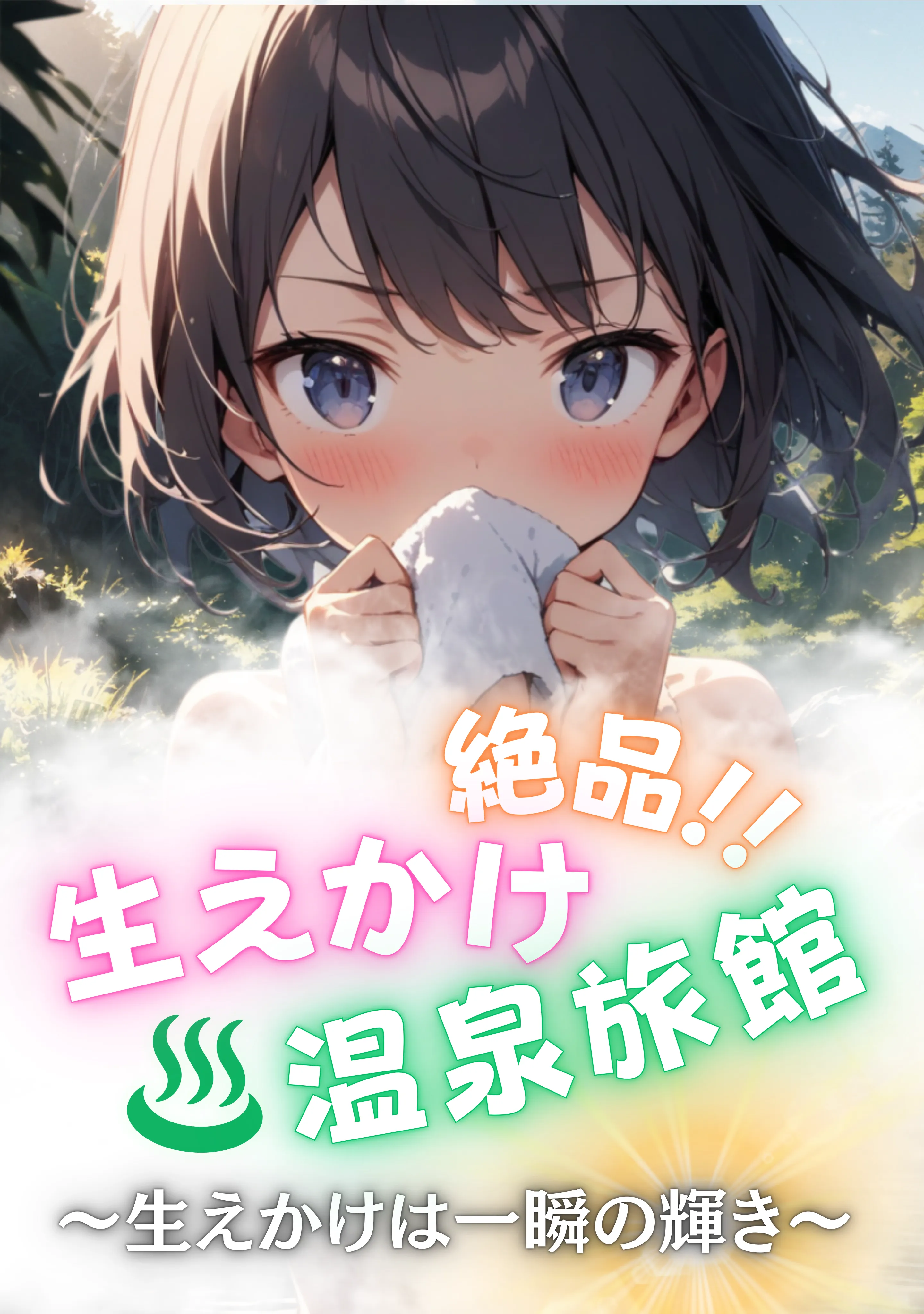 絶品！生えかけ温泉旅館 〜生えかけは一瞬の輝き〜表紙